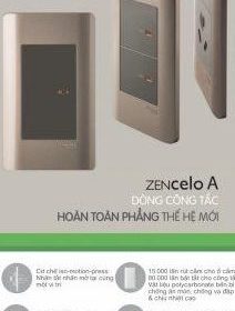Bảng giá dòng công tắc Zencelo A