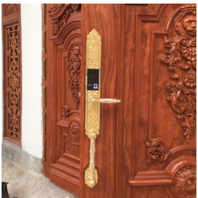 Khóa cửa vân tay tân cổ điển Kawa KDS04 Đuôi Tôm