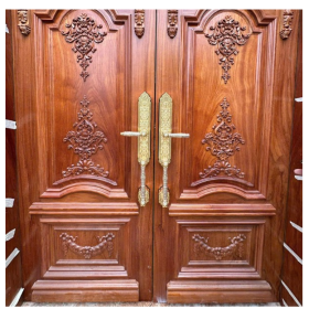 Khóa cửa tân cổ điển Kawa KDS04 đồng nguyên khối