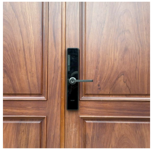 Khóa cửa vân tay mã số Sharp A1-B