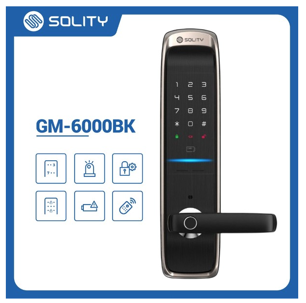 Khoá cửa Solity GM-6000BK