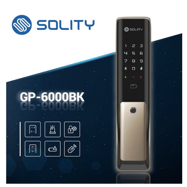 Khoá cửa Solity GP-6000BK