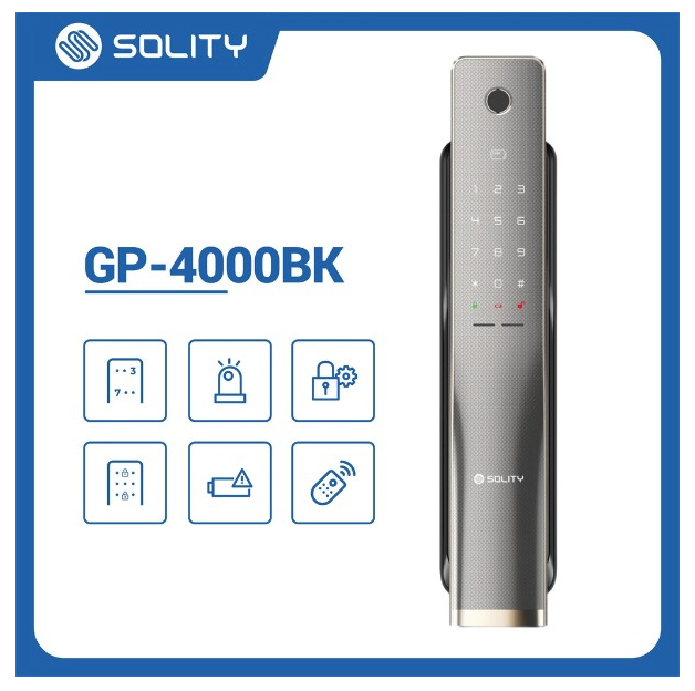 Khoá cửa Solity GP-4000BK