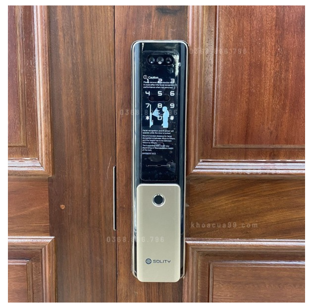 Khoá cửa Solity GP-6000BAK, Face ID