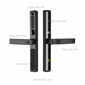 Khóa cửa vân tay cửa nhôm Hubert HB CN77